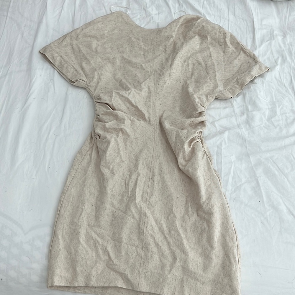 NWT Zara mini dress braided open back